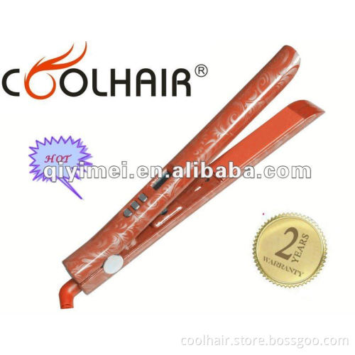LCD auto shut-off hair straightener, car hair straightener